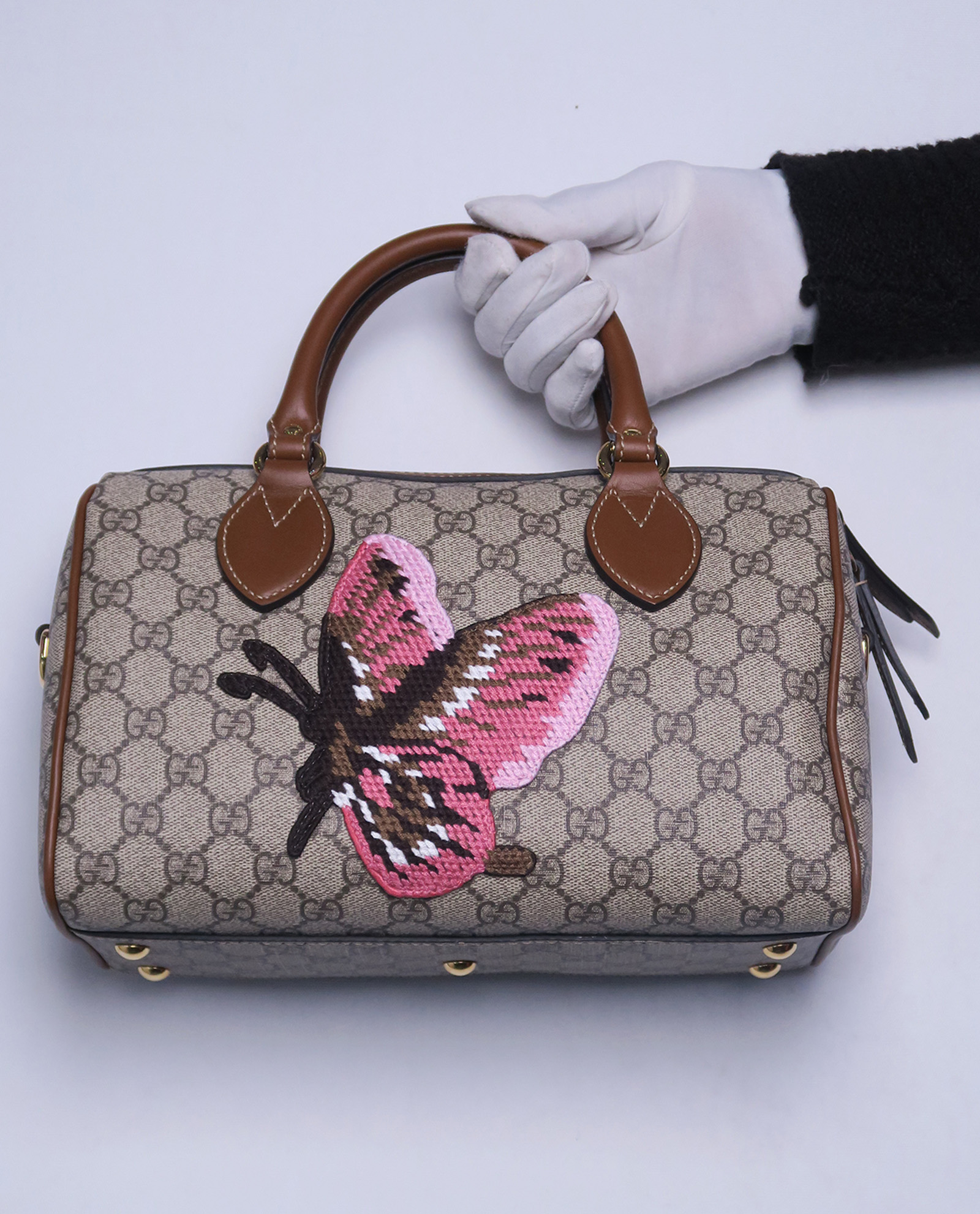 Gucci handbag cheap with butterfly